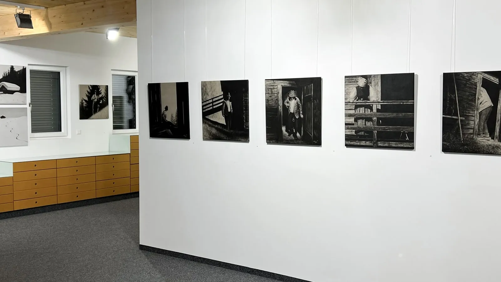 Werke von Günter Leiter im Kunstraum Hopfgarten