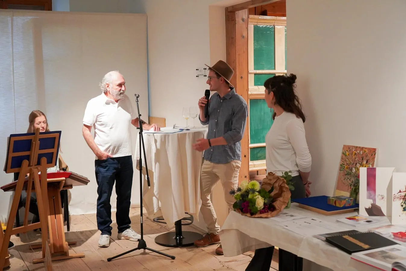 Drinnen und Draußen - Eröffnung