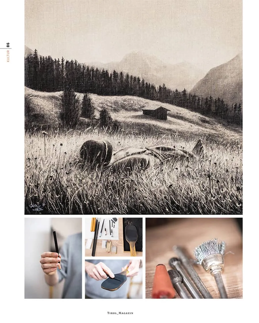 Artikel über Günter Leiter im Tirol-Magazin