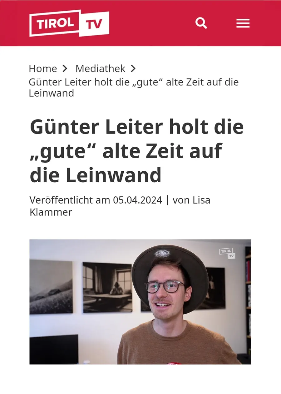 Tirol TV Beitrag