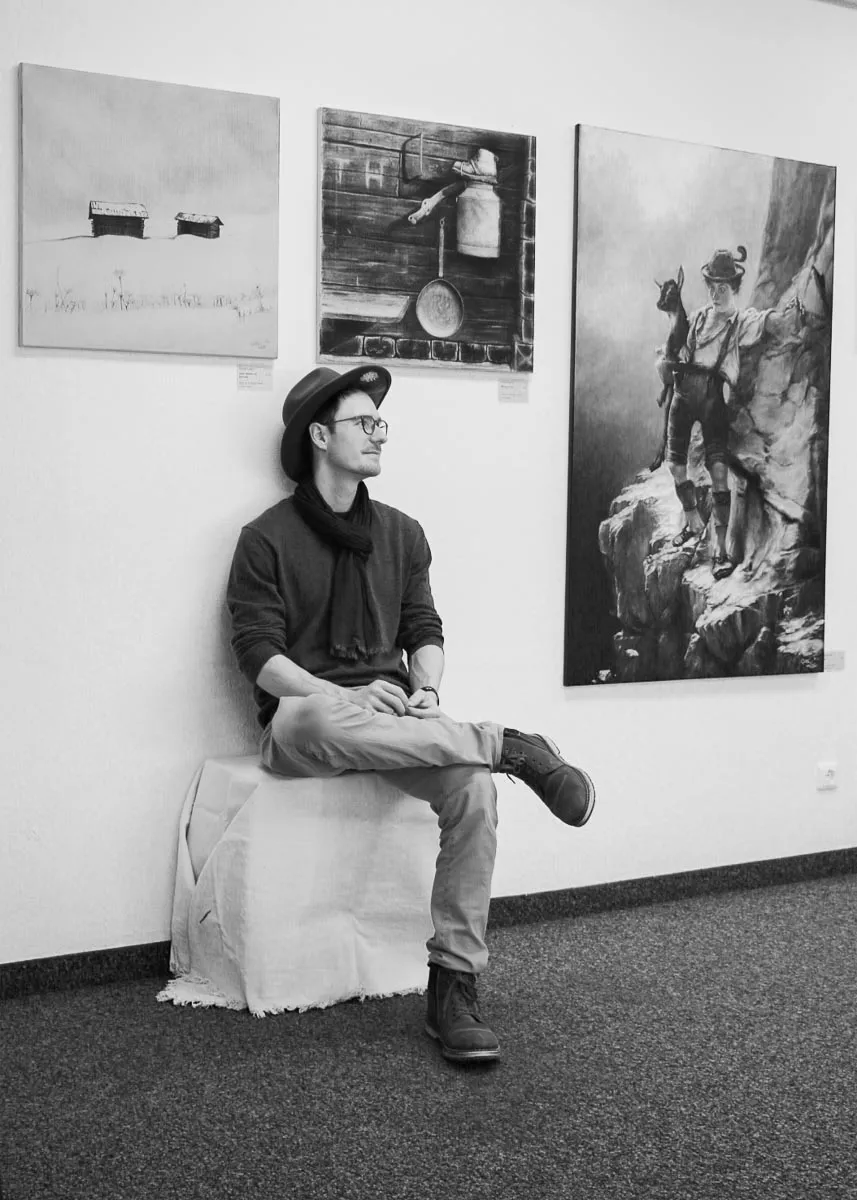 Günter Leiter Ausstellung Fieberbrunn