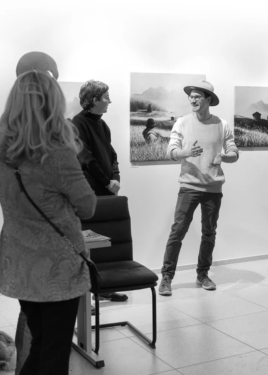 Günter Leiter Ausstellung Galerie Augustin Innsbruck